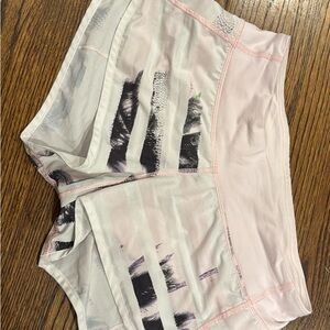 Lulu Pink and Gray Patterned Shorts size 4